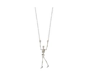 Buy Vivienne Westwood SKELETON LONG Skull Necklace at Sasom – Authentic and Ready to Ship