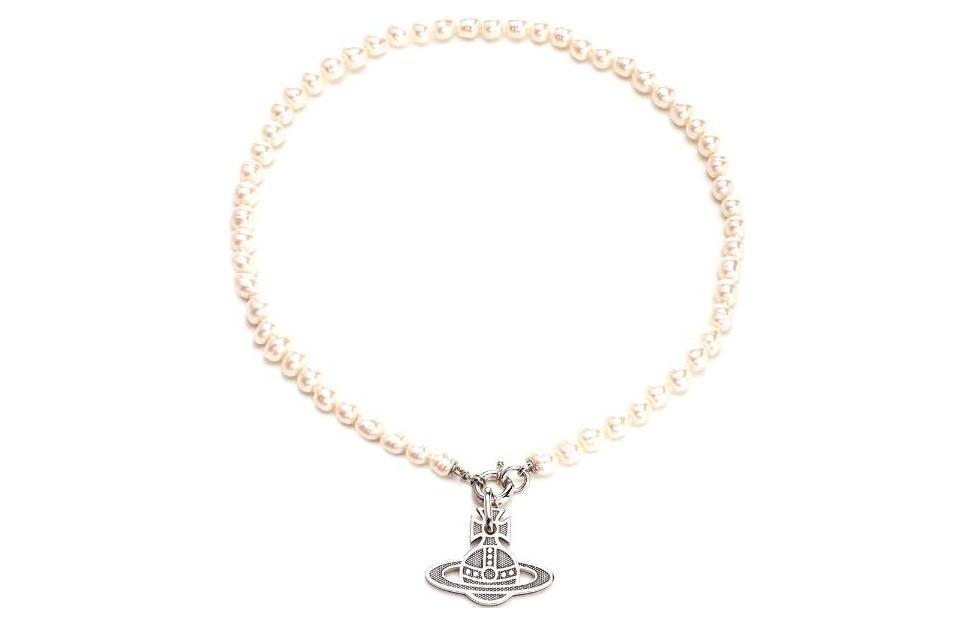 Vivienne Westwood Vivienne Westwood Pearl Necklaces Men's Silver