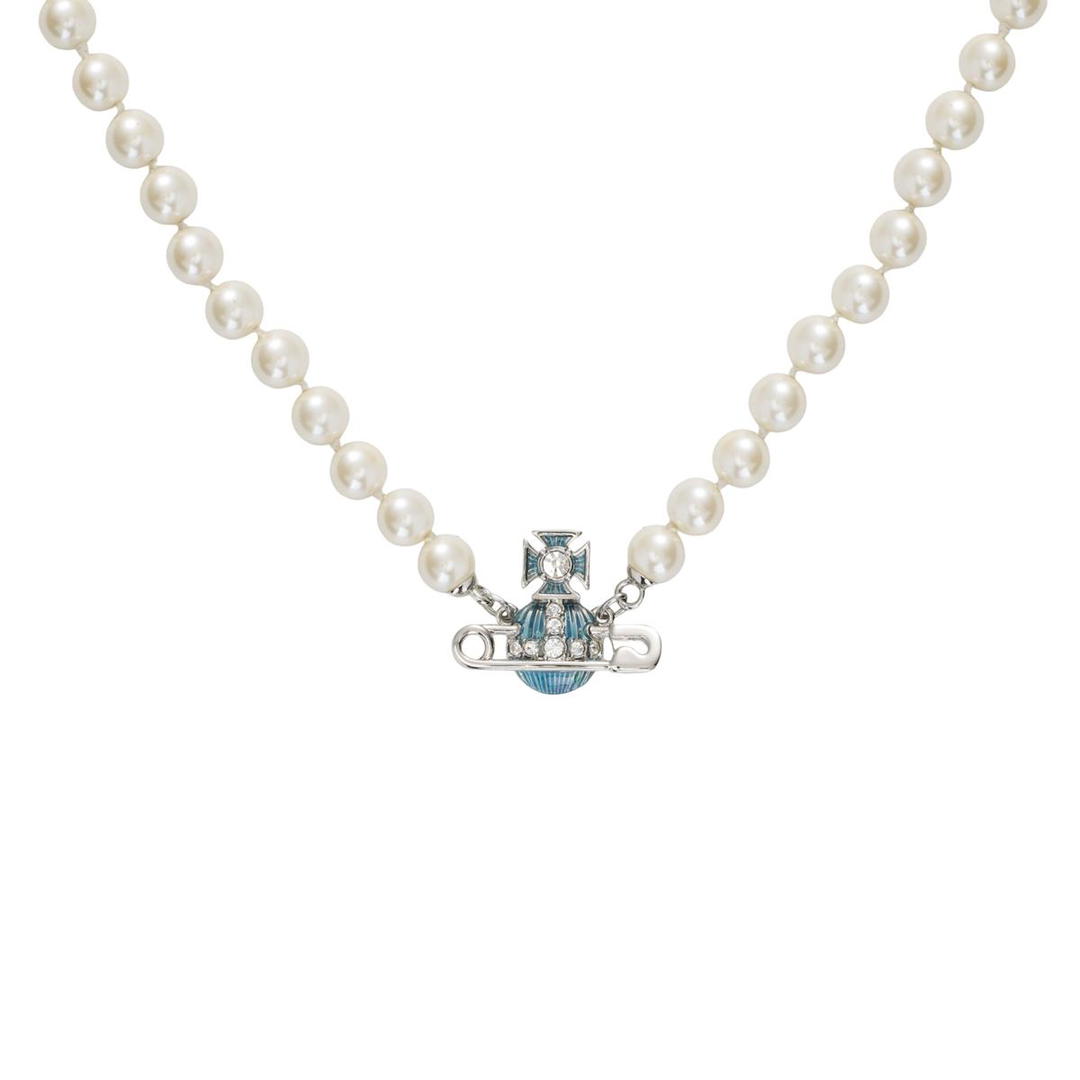 Vivienne Westwood Vivienne Westwood Mini Bas Relief Pearl Necklace