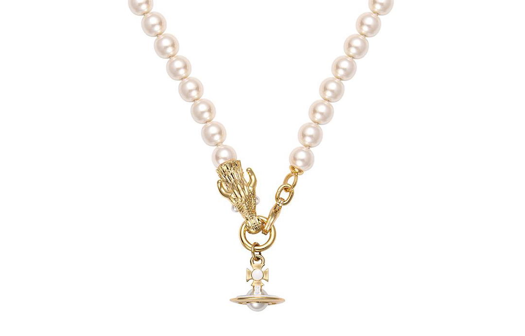 Vivienne Westwood Vivienne Westwood Pearl Necklaces Women's Gold