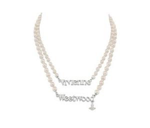 Buy Vivienne Westwood Amelia Necklace - Silver at Sasom – Authentic and Ready to Ship