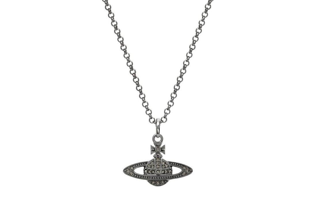 Vivienne Westwood Vivienne Westwood Brass Necklaces Women's Gunmetal Gray