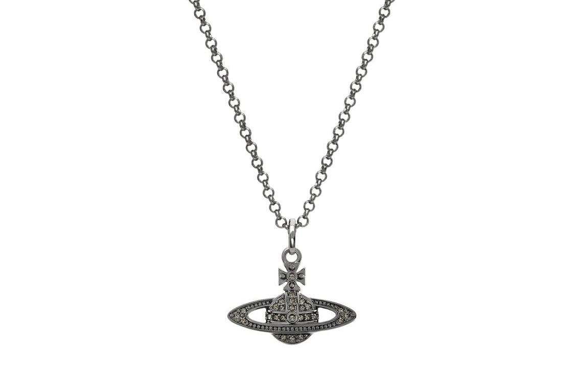 Vivienne Westwood Vivienne Westwood Brass Necklaces Women's Gunmetal Gray
