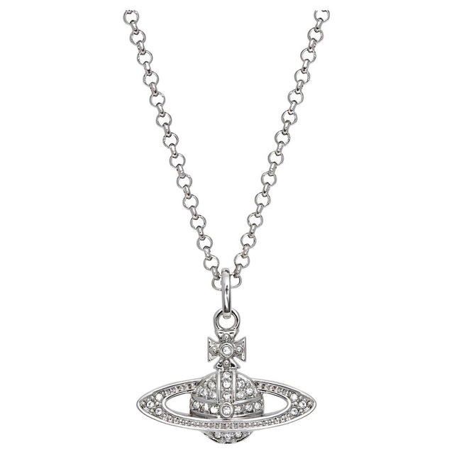 Vivienne Westwood Vivienne Westwood Mini Bas Relief Pendant - silver - view 1
