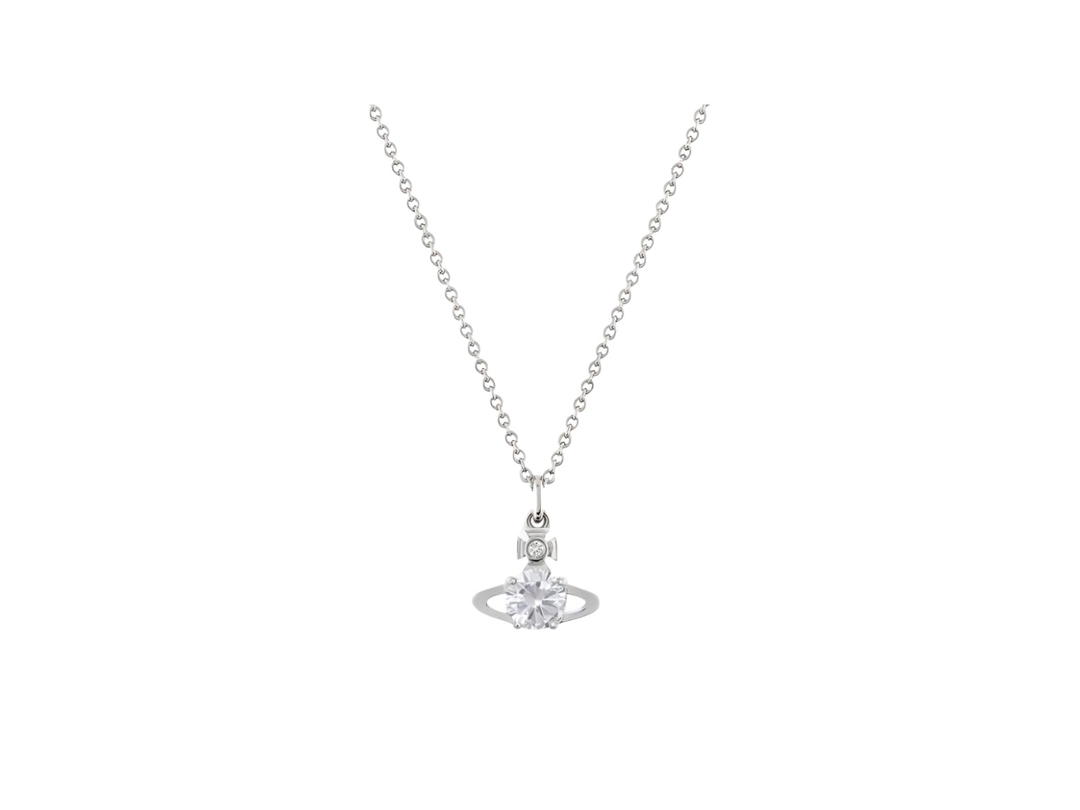 Vivienne Westwood Vivienne Westwood Reina Pendant Necklace White
