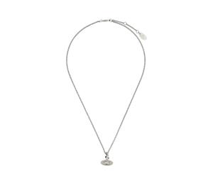 Buy Vivienne Westwood Brass, Crystal Necklaces Women's Silver at Sasom – Authentic and Ready to Ship