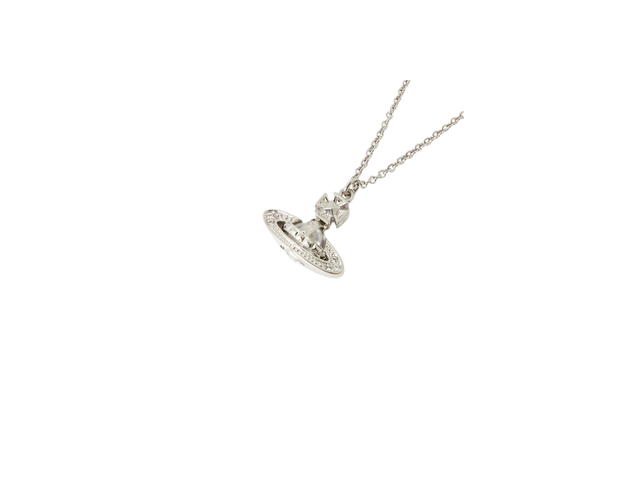 Vivienne Westwood Vivienne Westwood Small Pina Pendant Necklace Silver - view 3