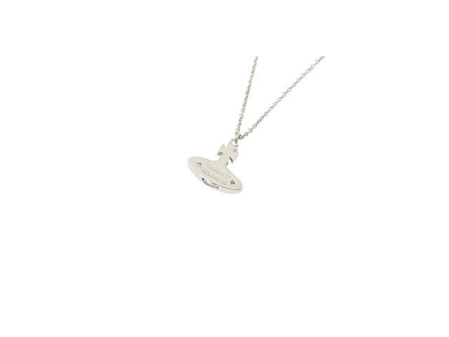 Vivienne Westwood Vivienne Westwood Small Pina Pendant Necklace Silver - view 4