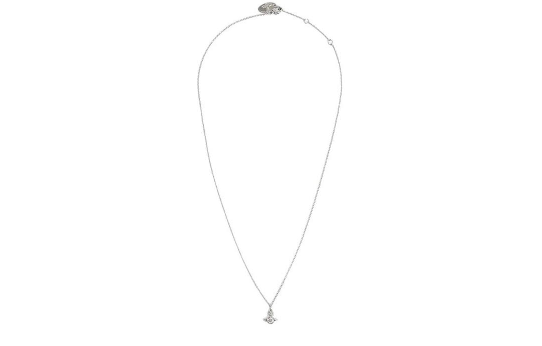 Vivienne Westwood Vivienne Westwood Brass Pendant Necklaces Unisex Silver