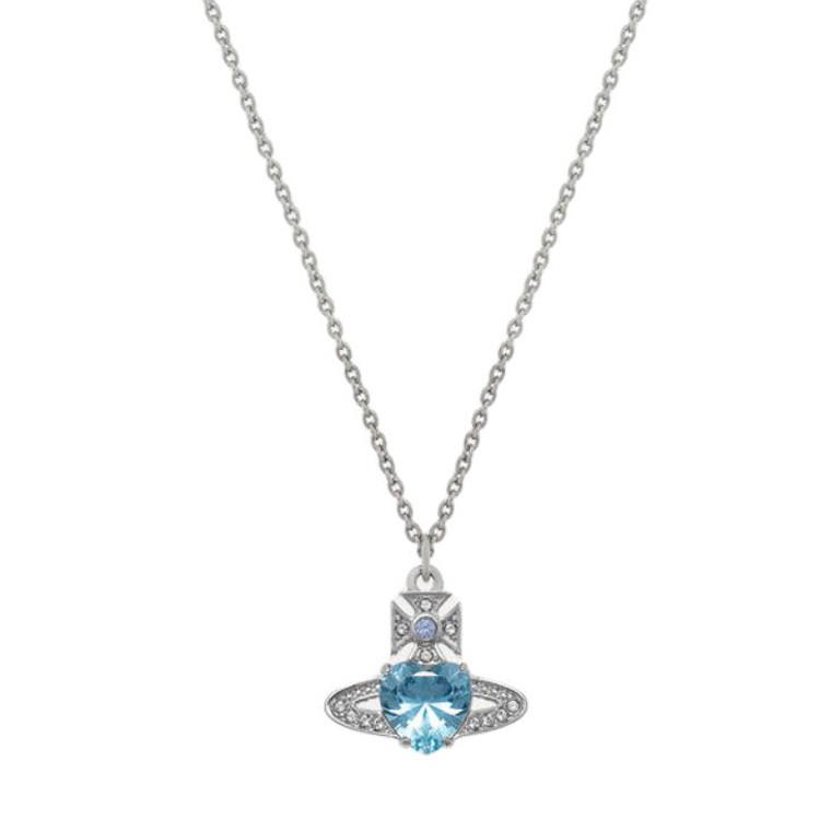 Vivienne Westwood Vivienne Westwood Ariella Necklace - Silver/Blue