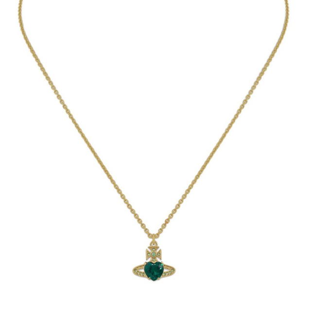 Vivienne Westwood Vivienne Westwood Ariella Necklace - Gold/Green - view 2