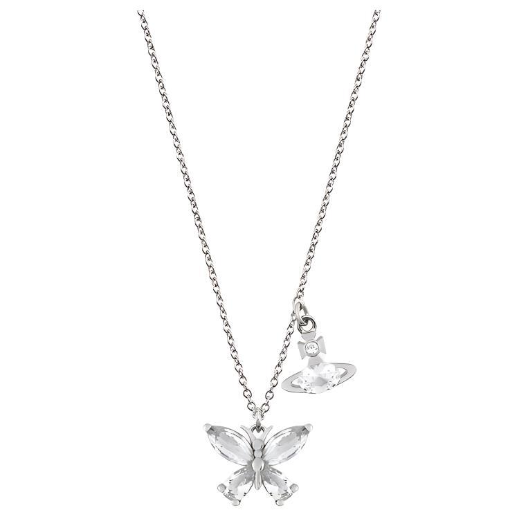 Vivienne Westwood Vivienne Westwood Brass Necklaces Unisex Silver