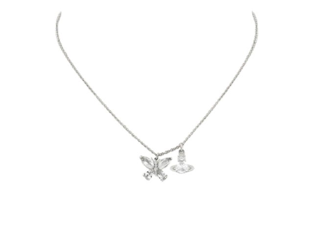 Vivienne Westwood Vivienne Westwood Elianne Pendant Platinum White CZ - view 2