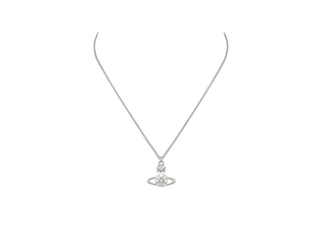 Vivienne Westwood Vivienne Westwood Reina Large Necklace Reina Platinum White CZ - view 2