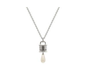 Buy Vivienne Westwood Celestia Necklace - silver at Sasom – Authentic and Ready to Ship