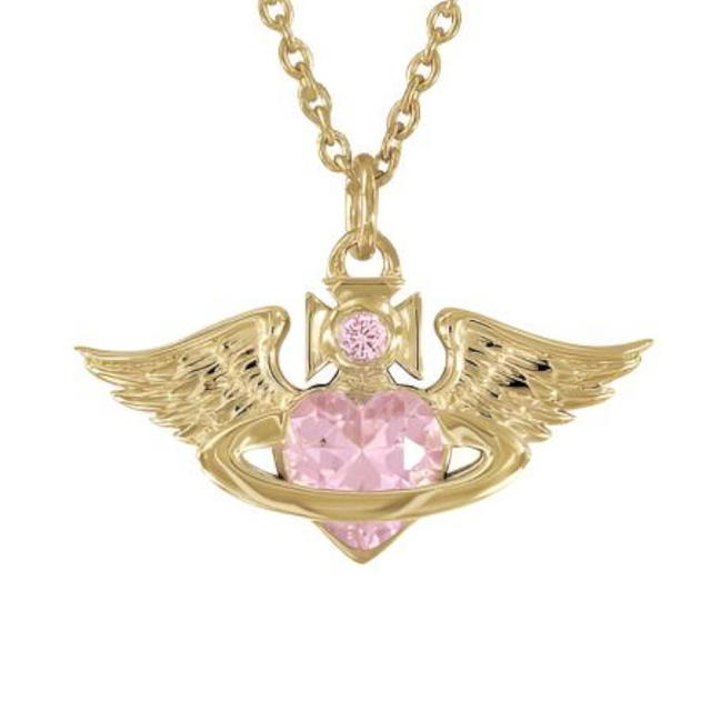 Vivienne Westwood Vivienne Westwood Galena Necklace - Gold/Pink - view 2