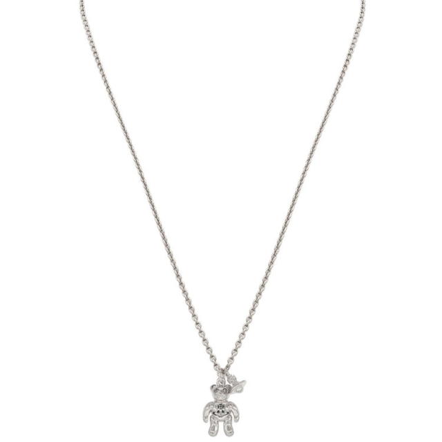 Vivienne Westwood Vivienne Westwood Saturn Globe Necklace - Silver - view 1