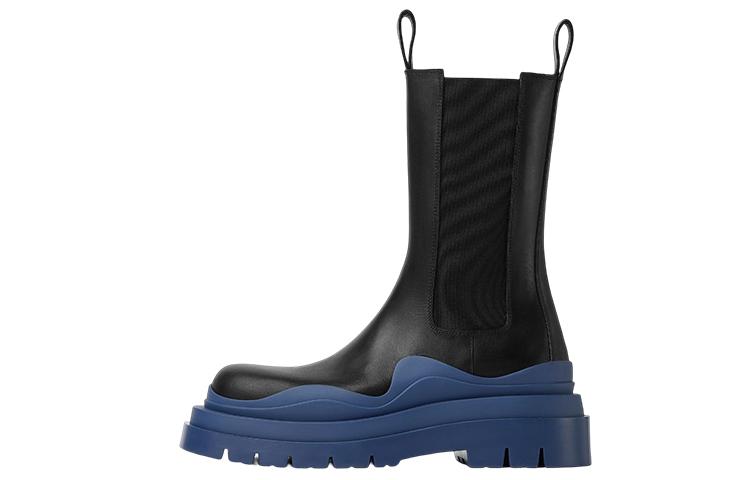 Bottega Veneta Bottega Veneta Tire Boots Black Blue