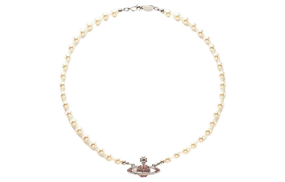 Vivienne Westwood Vivienne Westwood Pearl Necklaces Women's Pink