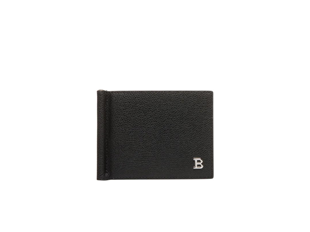 Bally Bally Palladio Embossed Leather Wallet Black