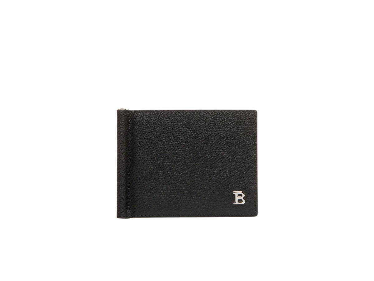 Bally Bally Palladio Embossed Leather Wallet Black
