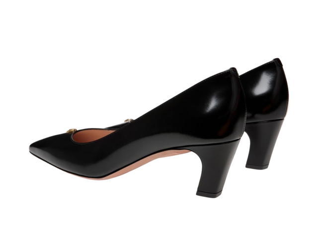 Bally Bally Sylt Pump In Black Brushed Leather Black - view 2