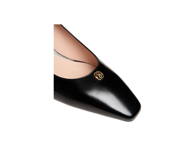 Bally Bally Sylt Pump In Black Brushed Leather Black - view 3