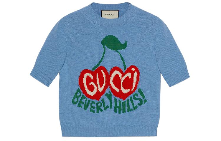 Gucci Gucci Sweater Women's Light Blue