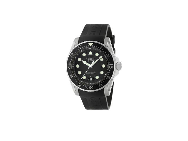 Gucci Gucci Dive watch 45 mm Stainless Steel And Black PVD Case - view 1