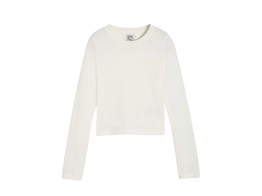 Puma Puma x ROSÉ Long Sleeve Tee Warm White (Women's)
