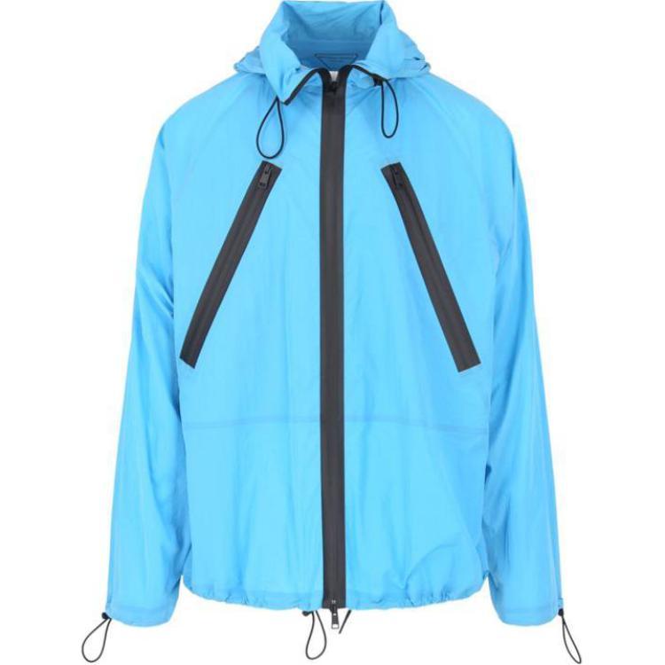 Bottega Veneta Bottega Veneta Hooded Zip Lightweight Jacket