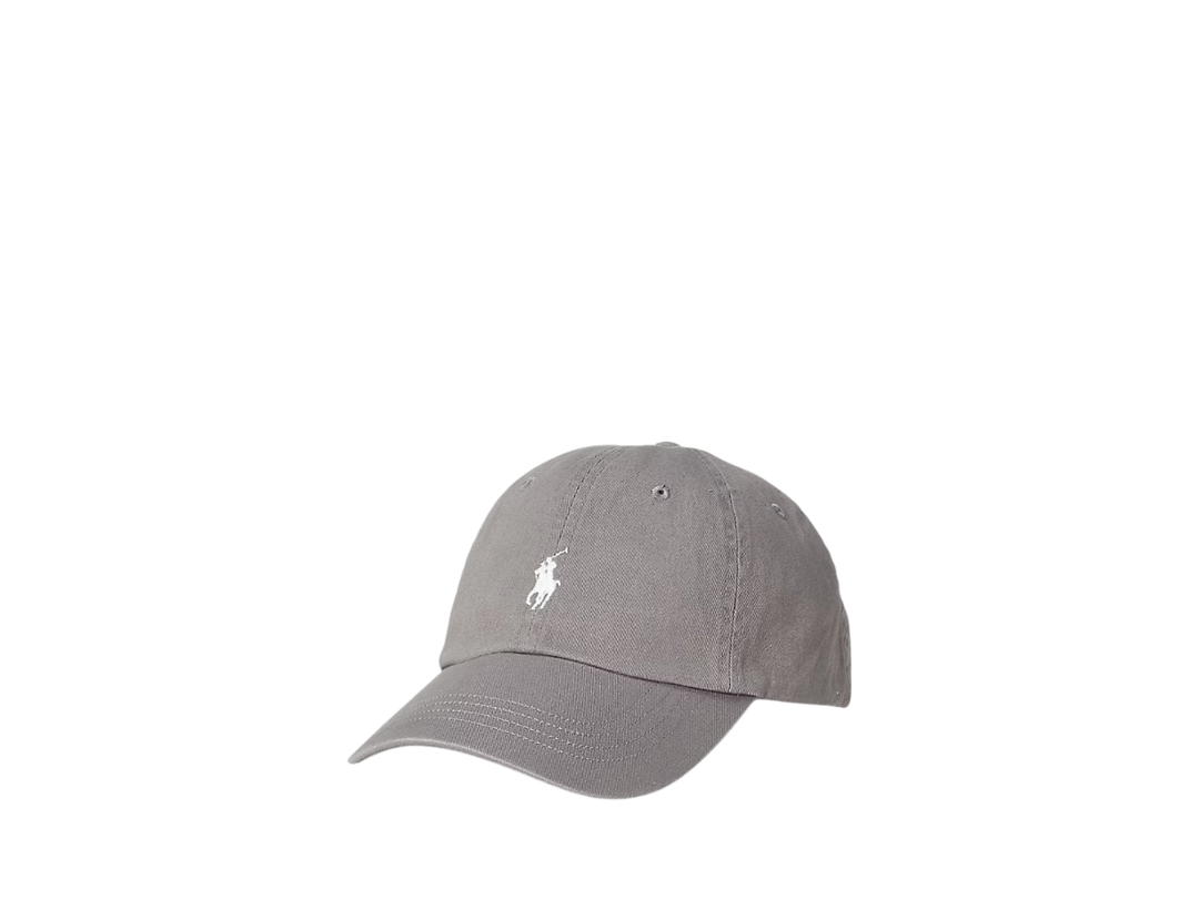 Polo Ralph Lauren Polo Ralph Lauren The Iconic Cotton Chino Ball Cap Perfect Grey