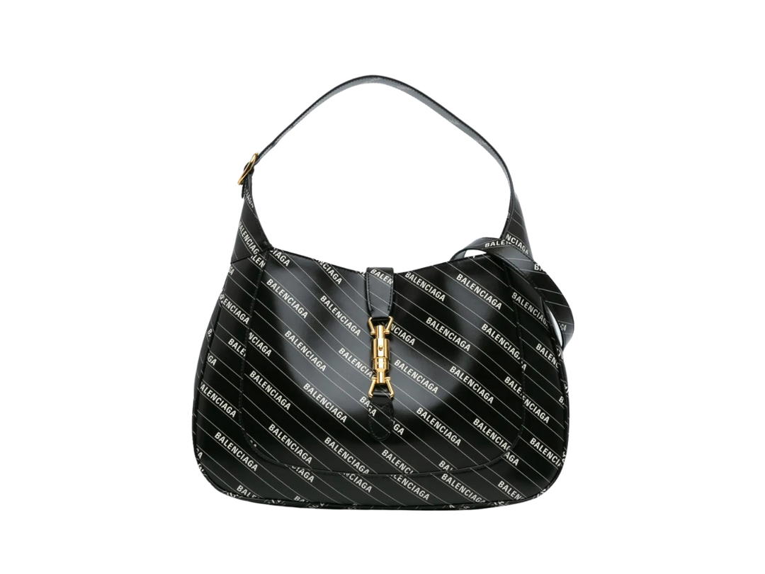 Gucci Gucci x Balenciaga Jackie 1961 The Hacker Project Black