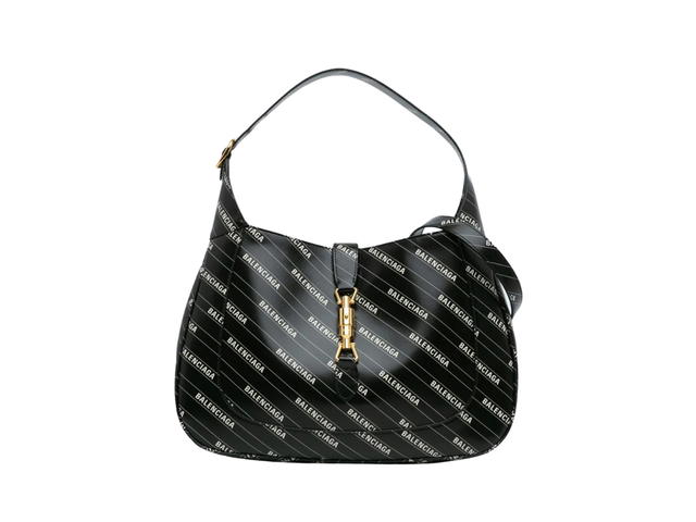 Gucci Gucci x Balenciaga Jackie 1961 The Hacker Project Black - view 1