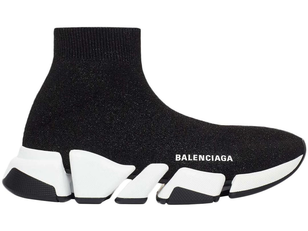 Balenciaga Balenciaga Speed 2.0 Black White Shiny (Women's)
