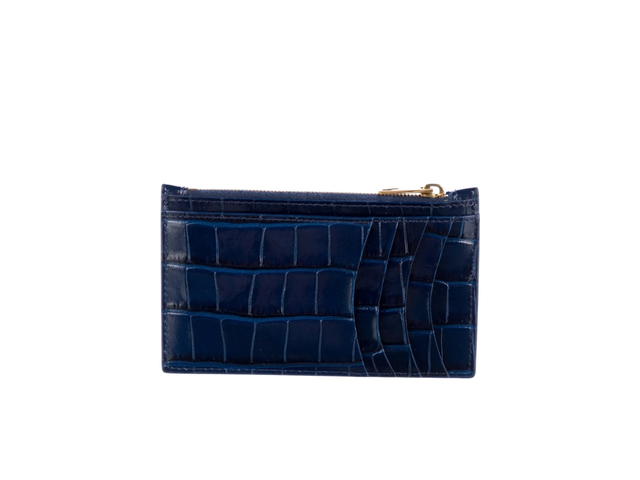 Balenciaga Balenciaga Hourglass Card Holder Blue - view 2