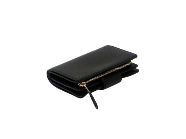 Coach Coach Medium Corner Zip Wallet IM Black - view 2