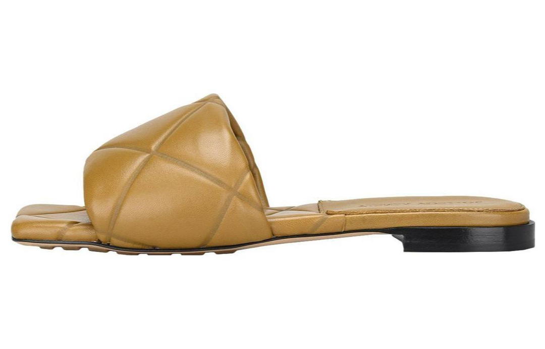 Bottega Veneta Bottega Veneta Lido Slide Slippers Women's Earth Yellow