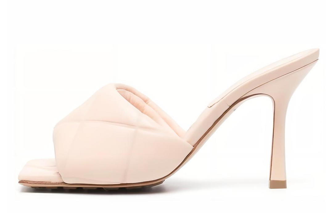 Bottega Veneta Bottega Veneta Lido Slim Heel High Heels 10cm Women's Pink