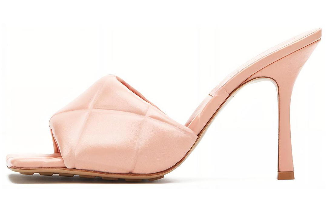 Bottega Veneta Bottega Veneta Lido Slide Slippers Women's Peach Pink