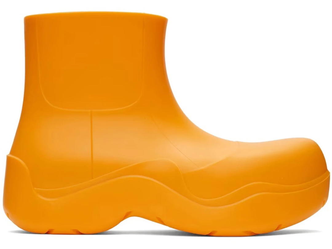 Bottega Veneta Bottega Veneta Puddle Ankle Boots Tangerine