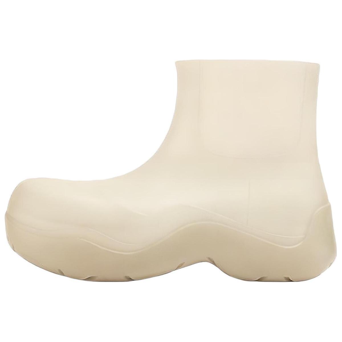 Bottega Veneta Bottega Veneta Puddle Rain Boots Ankle Boots Men's White