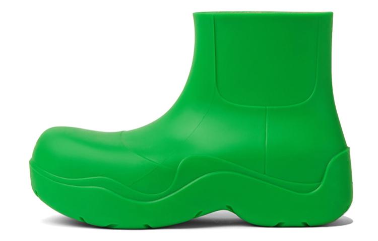 Bottega Veneta Bottega Veneta Puddle Rain Boots Ankle Boots Women's Green