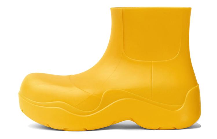 Bottega Veneta Bottega Veneta Puddle Rain Boots Ankle Boots Women's Yellow