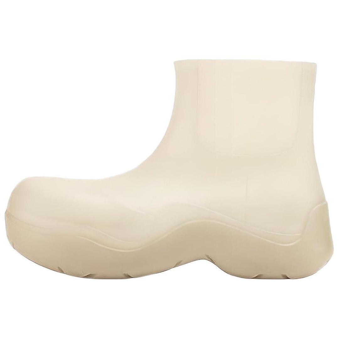 Bottega Veneta Bottega Veneta Puddle Rain Boots Ankle Boots Women's White