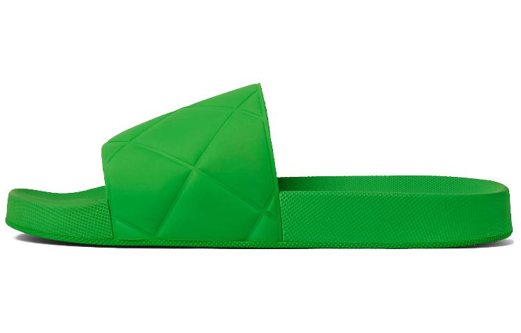 Bottega Veneta Bottega Veneta Slider Slip-Resistant Slide Slippers Men's Green