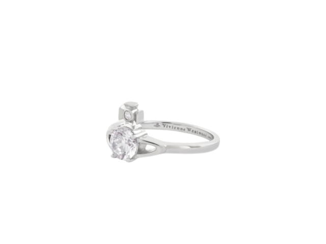 Vivienne Westwood Vivienne Westwood Reina Petite Ring Silver White Cz - view 2