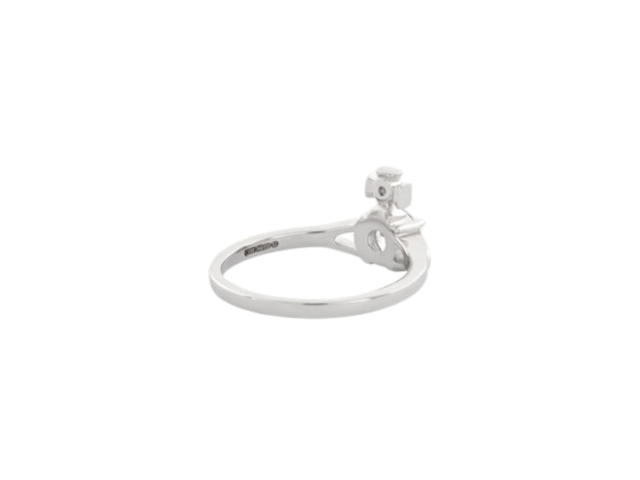 Vivienne Westwood Vivienne Westwood Reina Petite Ring Silver White Cz - view 3