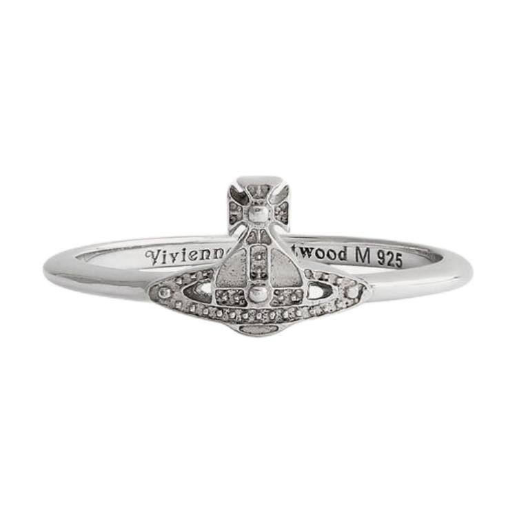 Vivienne Westwood Vivienne Westwood Recycled Silver Bead Rings Women's Silver