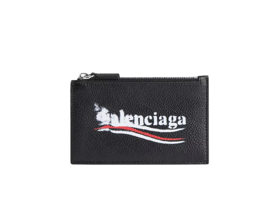 Balenciaga Balenciaga Cash Large Long Coin Card Holder Black